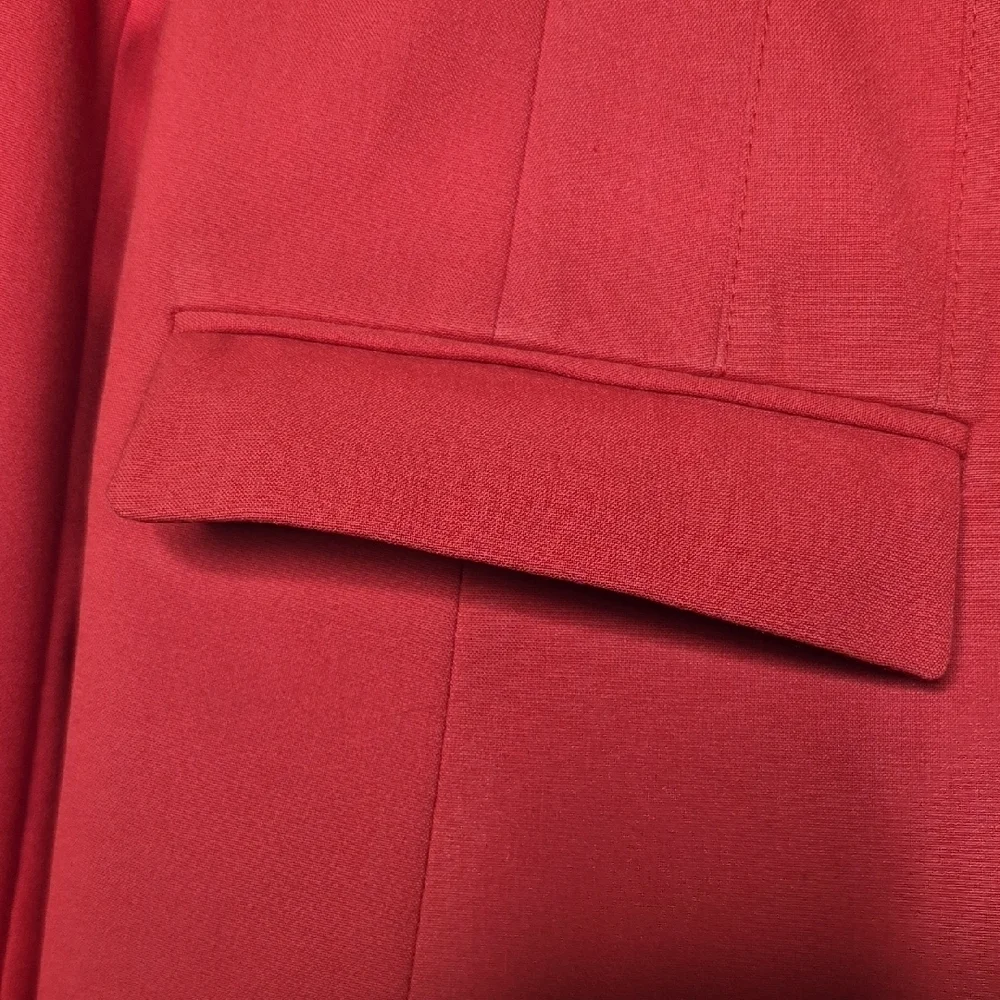 Elie Tahari Woman's Coral Suit and midi Skirt Size 10 - Picture 4 of 15